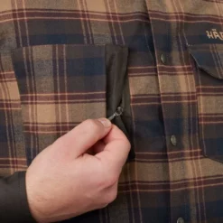 Harkila Aivak Long Sleeve Shirt - Burgundy -Apparel Series Shop SHIHAKAIVLOSBUR 3