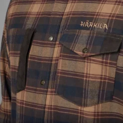 Harkila Aivak Long Sleeve Shirt - Burgundy -Apparel Series Shop SHIHAKAIVLOSBUR 4