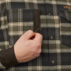 Harkila Aivak Long Sleeve Shirt - Olive -Apparel Series Shop SHIHAKAIVLOSOLI 6