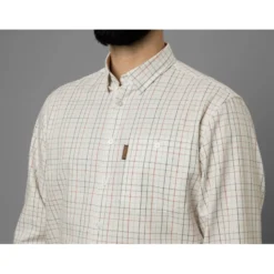 Harkila Allerston Long Sleeve Shirt - Bloodstone Red/White -Apparel Series Shop SHIHAKALLLOSBRW 4