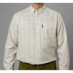 Harkila Allerston Long Sleeve Shirt - Bloodstone Red/White -Apparel Series Shop SHIHAKALLLOSBRW 6