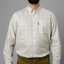 Harkila Allerston Long Sleeve Shirt - Strong Blue/White -Apparel Series Shop SHIHAKALLLOSSBW 6