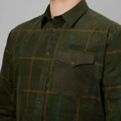 Harkila Kaldfjord Corduroy Check Shirt -Apparel Series Shop SHIHAKKALCORWGC