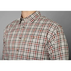 Harkila Milford Shirt - Bloodstone Red/White -Apparel Series Shop SHIHAKMILCHEBRW 2