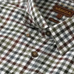 Harkila Milford Shirt - Burgundy Check -Apparel Series Shop SHIHAKMILCHEBUC 2