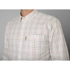 Harkila Retrieve Shirt - Bloodstone W/White -Apparel Series Shop SHIHAKRETCHEBWW 3