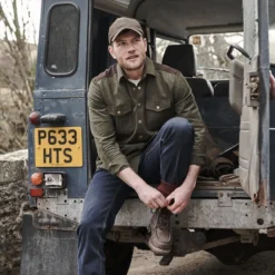 Hoggs Of Fife Dunvegan Flannel Shirt -Apparel Series Shop SHIHOGDUNFLALOD LS2