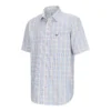 Hoggs Of Fife Kessock Short Sleeve Check Shirt - Green/Red