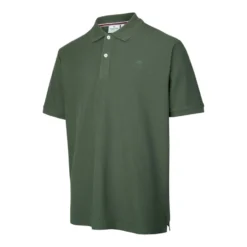 Hoggs Of Fife Largs Cotton Polo Shirt - Bottle Green