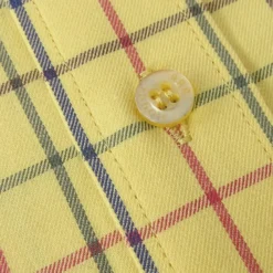 Hoggs Of Fife Governor Premier Tattersall Shirt - Gold Check -Apparel Series Shop SHIHOGTATGOPGOC