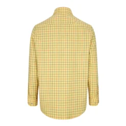 Hoggs Of Fife Governor Premier Tattersall Shirt - Gold Check -Apparel Series Shop SHIHOGTATGOPGOC 3