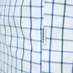 Schoffel Brancaster Shirt - Racing Green/Navy Wide -Apparel Series Shop SHISCHBRASHIRGN