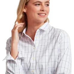 Schoffel Ladies Blakeney Shirt - Bramble Check -Apparel Series Shop SHISCHLADBLABRC