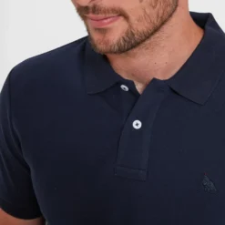 Schoffel St Ives Tailored Polo Shirt - Navy -Apparel Series Shop SHISCHSTIVESNAV 3