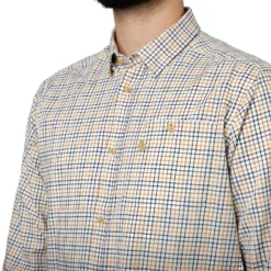 Seeland Shooting Shirt - Classic Yellow Check -Apparel Series Shop SHISEESHOSHICYC 4