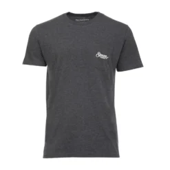 Simms Two Tone Pocket T-Shirt - Charcoal Heather -Apparel Series Shop SHISIMTEE2TPCHH 1