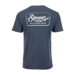 Simms Two Tone Pocket T-Shirt - Navy Heather -Apparel Series Shop SHISIMTEE2TPNAH 2