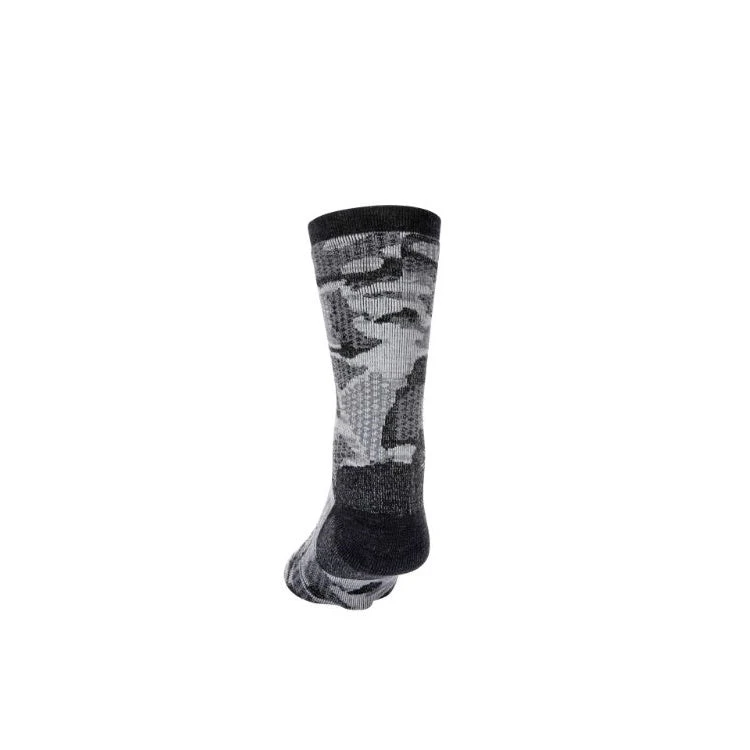 Simms Merino Midweight Hiker Sock - Hex Flo Carbon 2 Simms Merino Midweight Hiker Sock - Hex Flo Carbon - Image 2