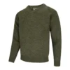 Hoggs Of Fife Melrose V-Neck Hunting Pullover - Dark Loden