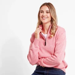Schoffel Ladies Pateley Jumper - Dusky Pink -Apparel Series Shop SWESCHLADPATDAP 3