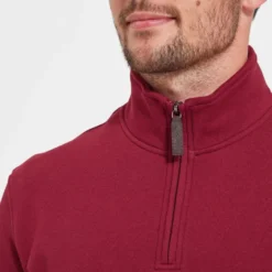 Schoffel Bude Sweatshirt - Bordeaux -Apparel Series Shop SWESCHSHIBUDBOR 4