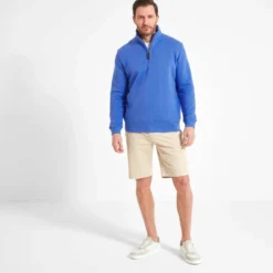 Schoffel St Merryn Sweatshirt - Cornflower Blue -Apparel Series Shop SWESCHSTMERRCBL 4