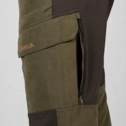 Harkila Scandinavian Trousers - Willow Green/Deep Brown -Apparel Series Shop TROHAKSCATROWGB 3
