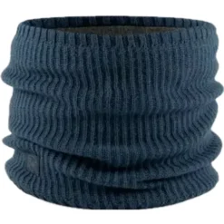 Buff Rutger Knitted Neck Gaiter - Steel Blue