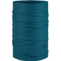 Buff Coolnet UV Insect Shield Neck Gaiter - Solid Eclipse Blue