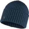 Buff Rutger Knitted Beanie - Steel Blue
