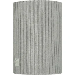 Buff Norval Knitted Neck Gaiter - Light Grey