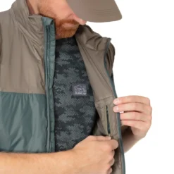 Guideline Loft Vest - Walnut/Algae Green -Apparel Series Shop VESGLIINSVESWAG 4