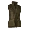 Deerhunter Ladies Pam Shooting Waistcoat - Graphite Green Melange