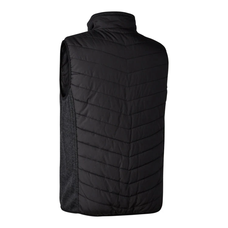 Deerhunter Moor Padded Waistcoat - Black 2 Deerhunter Moor Padded Waistcoat - Black - Image 2