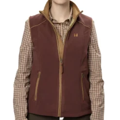 Harkila Ladies Sandhem 200 Waistcoat - Burgundy -Apparel Series Shop WAIHAKLADS20BUR 3