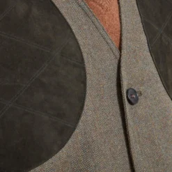 Schoffel Ptarmigan Tweed Waistcoat II - Herringbone Tweed 7 Schoffel Ptarmigan Tweed Waistcoat II - Herringbone Tweed -Apparel Series Shop WAISCHPTAWIILGH 3