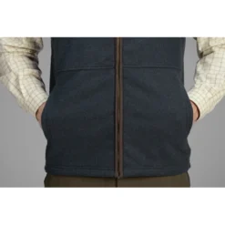 Seeland Woodcock Fleece Waistcoat - Classic Blue -Apparel Series Shop WAISEEFLEWOOCBL 2