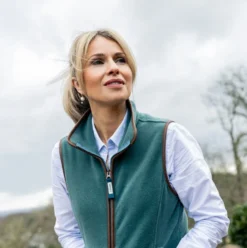 Schoffel Ladies Lyndon Fleece Gilet - Duck Egg -Apparel Series Shop duck4