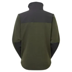 Ridgeline Hybrid Fleece - Olive/Black -Apparel Series Shop hybridfleecejkt2