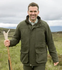 Hoggs Of Fife Kincraig Field Waterproof Jacket - Olive Green -Apparel Series Shop kincra1