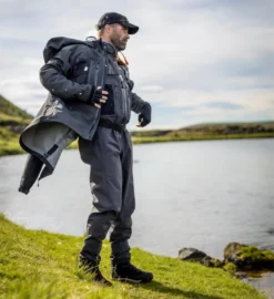 Guideline Laxa 2 Wading Jacket - Graphite -Apparel Series Shop laxaaa